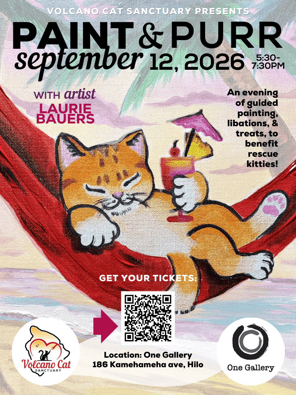 SEPTEMBER PAINT AND PURR