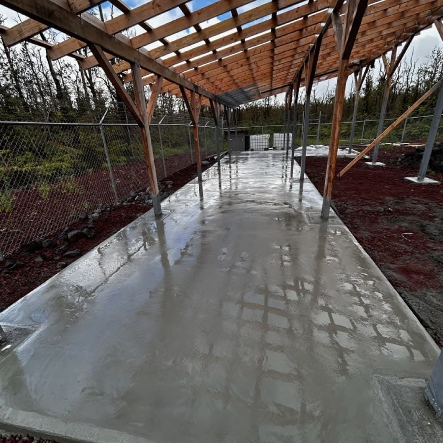 We’ve Got Concrete! A Major Milestone for Our Sanctuary
