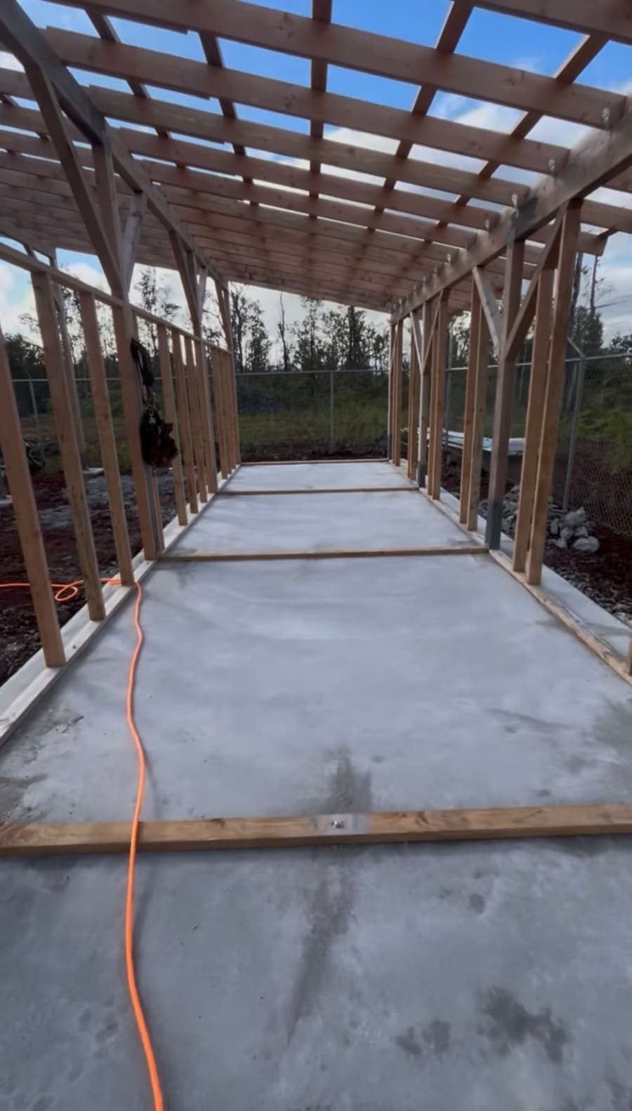 Floors are done, framing out the walls, and looking for roofing help